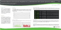 Sensitive Detection of Oncoviruses Integrated Into a Comprehensive Tumor Immuno-Genomics Platform #3788