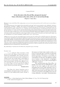 Is the Diversity of the Beach Flies Adequately Known? Some Reflections on the State of the Art of Current Knowledge (Diptera: Canacidae)