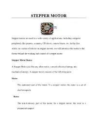 Stepper Motor