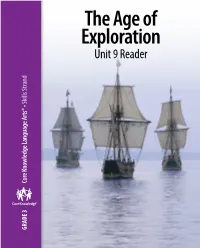 The Age of Exploration Unit 9 Reader Skills Strand Skills Core Knowledge Language Arts® • • Arts® Language Knowledge Core