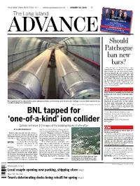 BNL Tapped for 'One-Of-A-Kind' Ion Collider