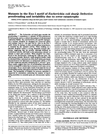Proofreading and Inviability Due to Error Catastrophe