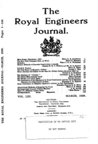 The Royal Engineers Journal