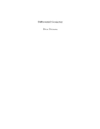 Differential Geometry Peter Petersen