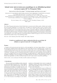 Inland Water Microcrustacean Assemblages in An