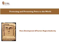 Protecting and Presenting Petra to the World