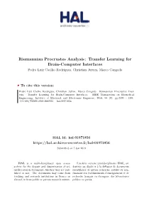 Riemannian Procrustes Analysis: Transfer