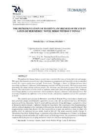 The Representation of Dasein's Awareness Of