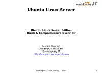 Ubuntu Server Linux