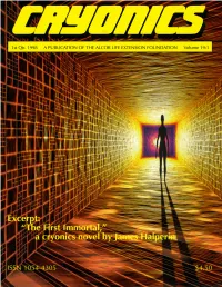 Cryonics Magazine, Q1 1998