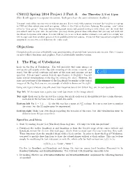 CS1112 Spring 2014 Project 3 Part a Objectives 1 the Flag of Uzbekistan