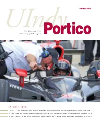 Portico: Spring 2009