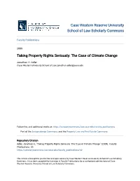The Case of Climate Change