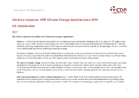 CDP Climate Change Questionnaire 2019 C0. Introduction