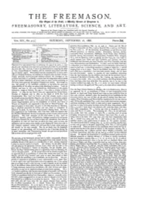 CONTENTS. THOUGH It Is Very Natural That, on Attaining the Age Of
