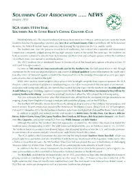Southern Golf Association ….. News January, 2012