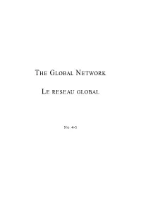 The Global Network Le Reseau Global