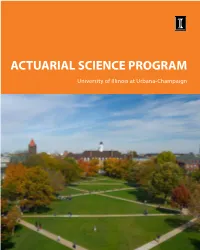 Actuarial Science Program