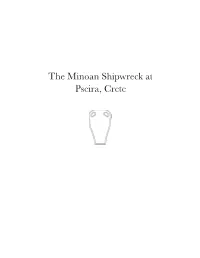 The Minoan Shipwreck at Pseira, Crete Frontispiece
