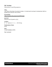 UC Irvine Structure and Dynamics