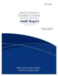 Audit Report for the Two Years Ended June 30, 2014