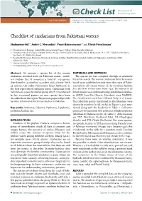 Check List the Journal Of
