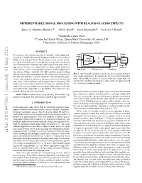 Differentiable Signal Processing with Black-Box Audio Effects