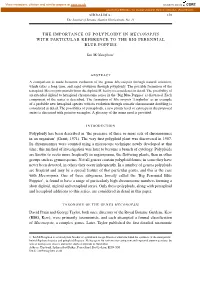 The Importance of Polyploidy in Meconopsis With