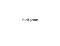 Intelligence N to Date