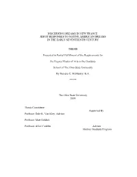 Jesuit Responses to Native American Dreams in the Early Seventeenth Century