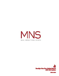 Mns.Com Brooklyn New Dev. Market Report 2014 4Th Quarter