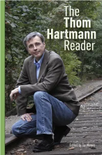 The Thom Hartmann Reader