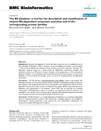 BMC Bioinformatics Biomed Central