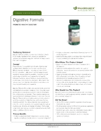 Digestive Formula