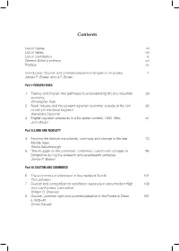 Read an Extract from Custom and Commercialisation in English Rural