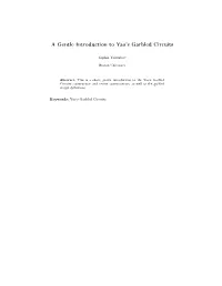 A Gentle Introduction to Yao's Garbled Circuits