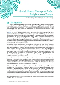 Insights from Tostan
