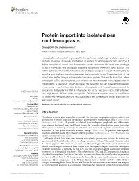 Protein Import Into Isolated Pea Root Leucoplasts