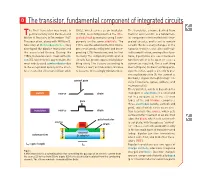 The Transistor, Fundamental Component of Integrated Circuits