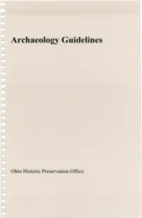 C C Archaeology Guidelines R