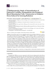 A Multiparametric Study of Internalization of Fullerenol C60(OH)