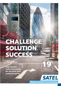 Challenge. Solution. Success