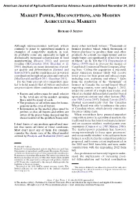 Market Power, Misconceptions, And