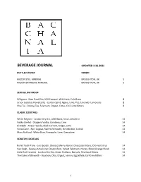 Beverage Journal Updated 3.31.2021