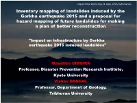 Damage Mapping of April 2015 Nepal Earthquake Using Small