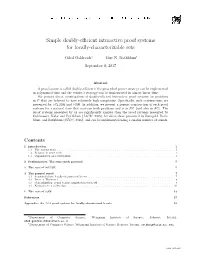 Simple Doubly-Efficient Interactive Proof Systems for Locally