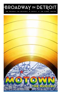 A Note from Berry Gordy