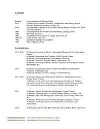Ai Weiwei BIO FINAL