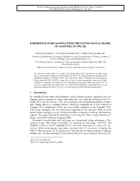 Experience in Reasoning with the Foundational Model of Anatomy in Owl Dl