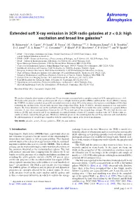 Extended Soft X-Ray Emission in 3CR Radio Galaxies at Z